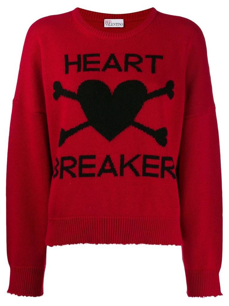 RedValentino 'Heart Breaker' jumper