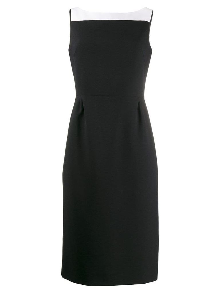 Givenchy square neck dress - Black