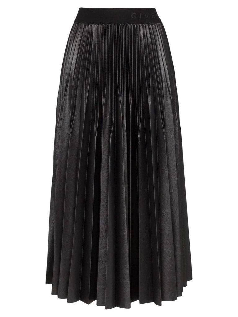 Givenchy pleated midi skirt - Black