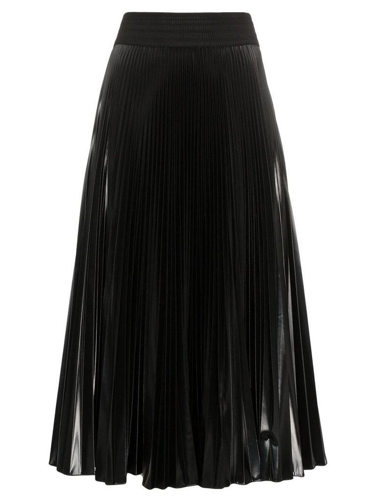 Fendi pleated midi skirt - Black