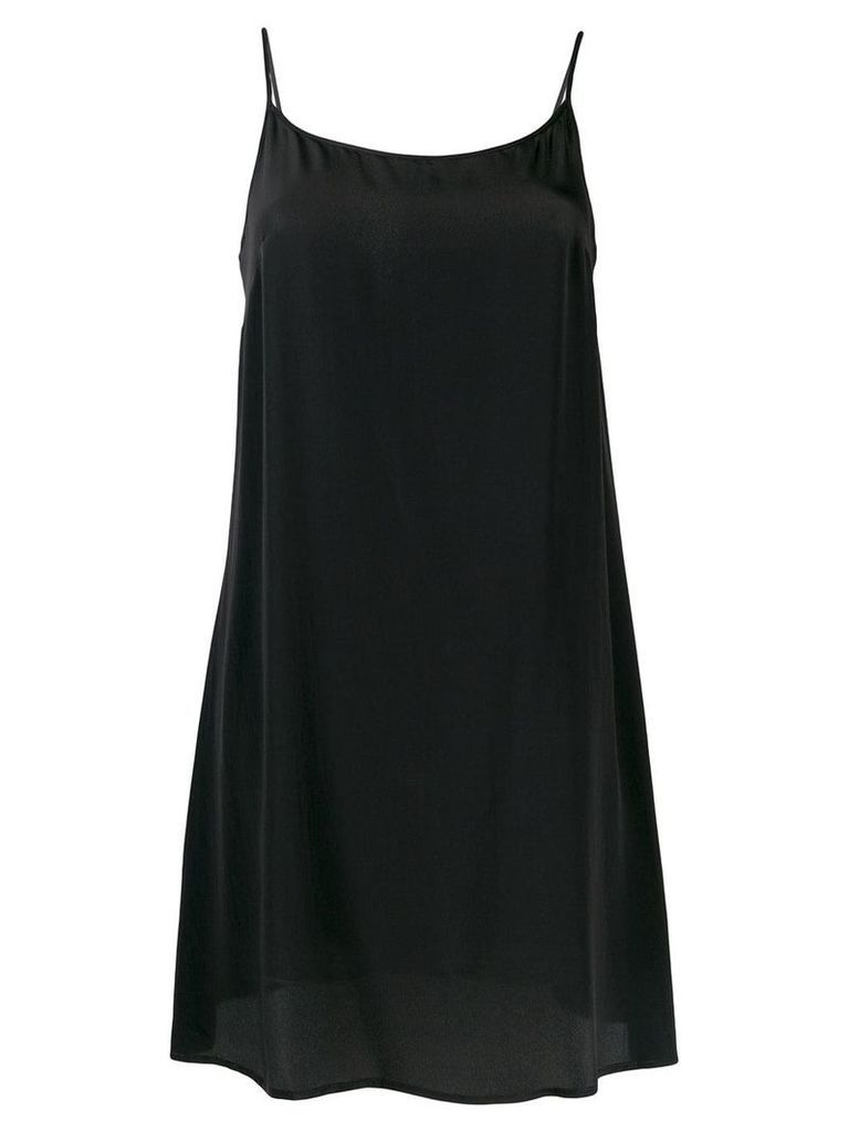 Pierantoniogaspari contrast-trim dress - Black