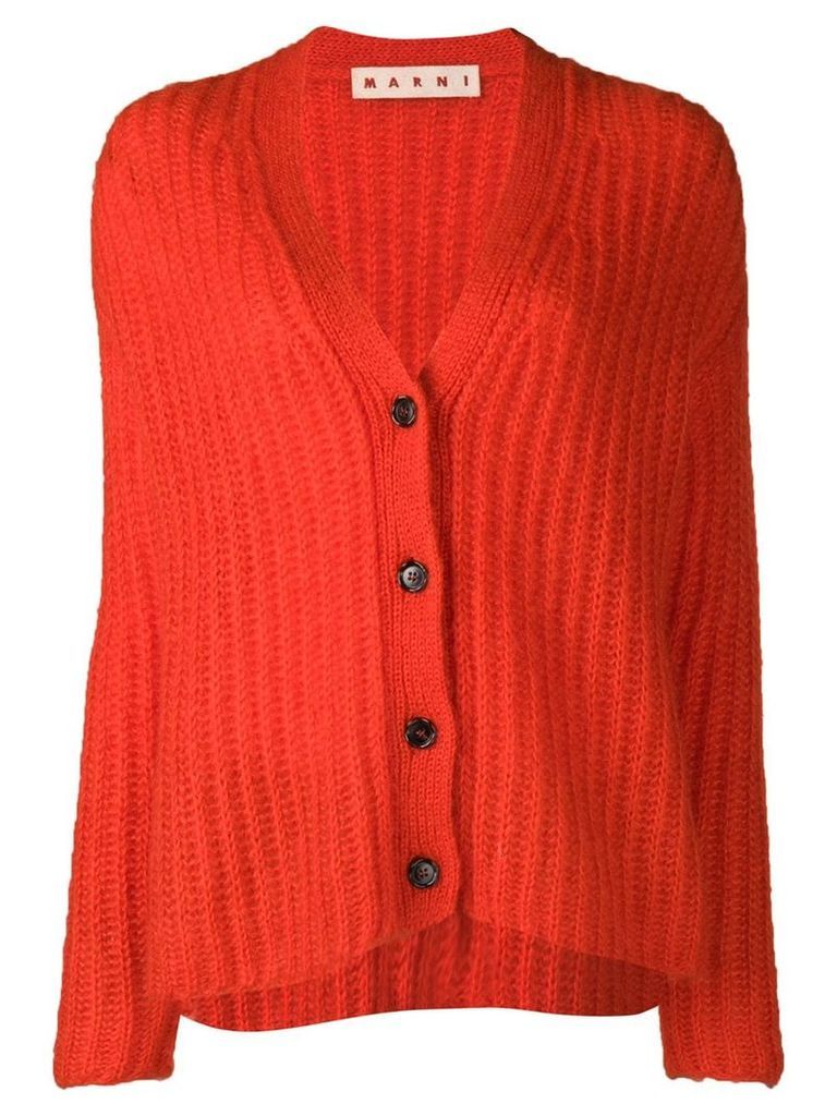 Marni knitted cardigan - Red
