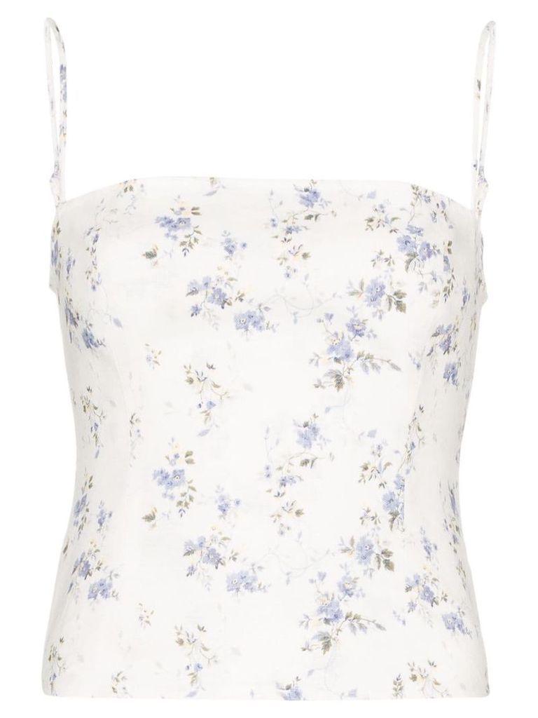 Reformation Overland floral print top - Multicolour