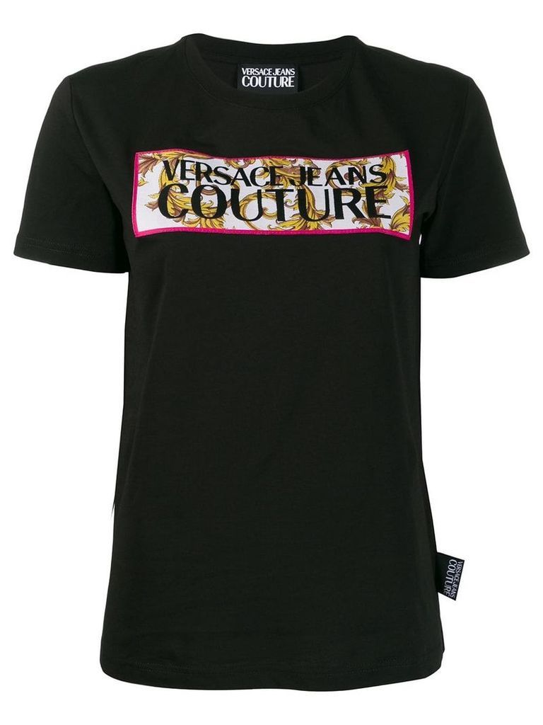 Versace Jeans Couture logo T-shirt - Black