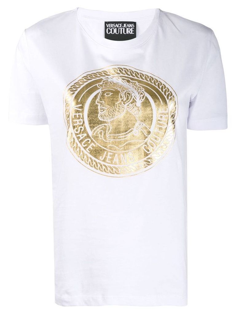 Versace Jeans Couture coin print T-shirt - White
