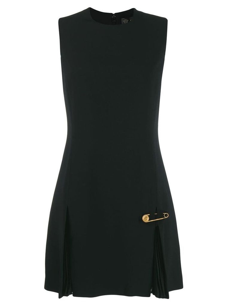 Versace sleeveless safety pin dress - Black