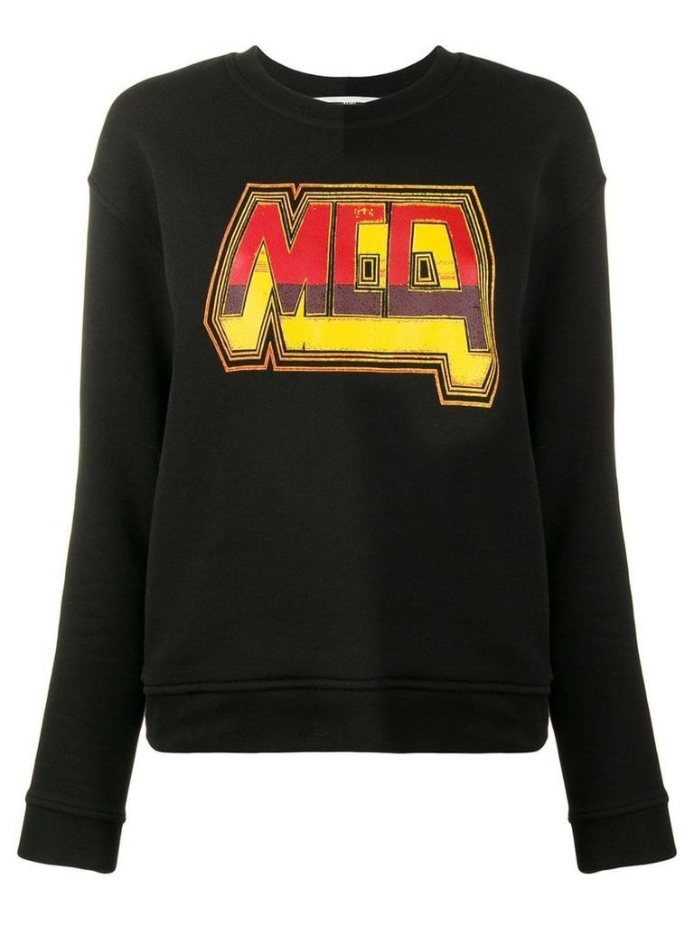 McQ Alexander McQueen logo print sweatshirt - Black