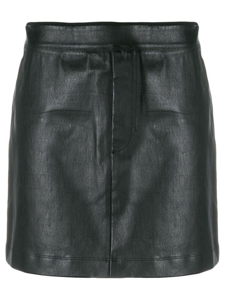 Helmut Lang stretch mini skirt - Black