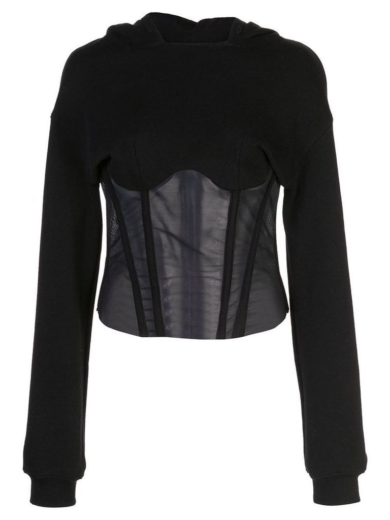 RtA bodice sweatshirt - Black