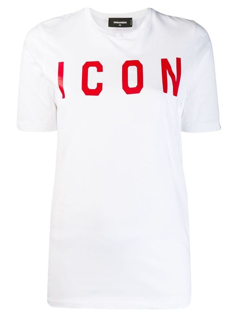Dsquared2 Icon print T-shirt - White