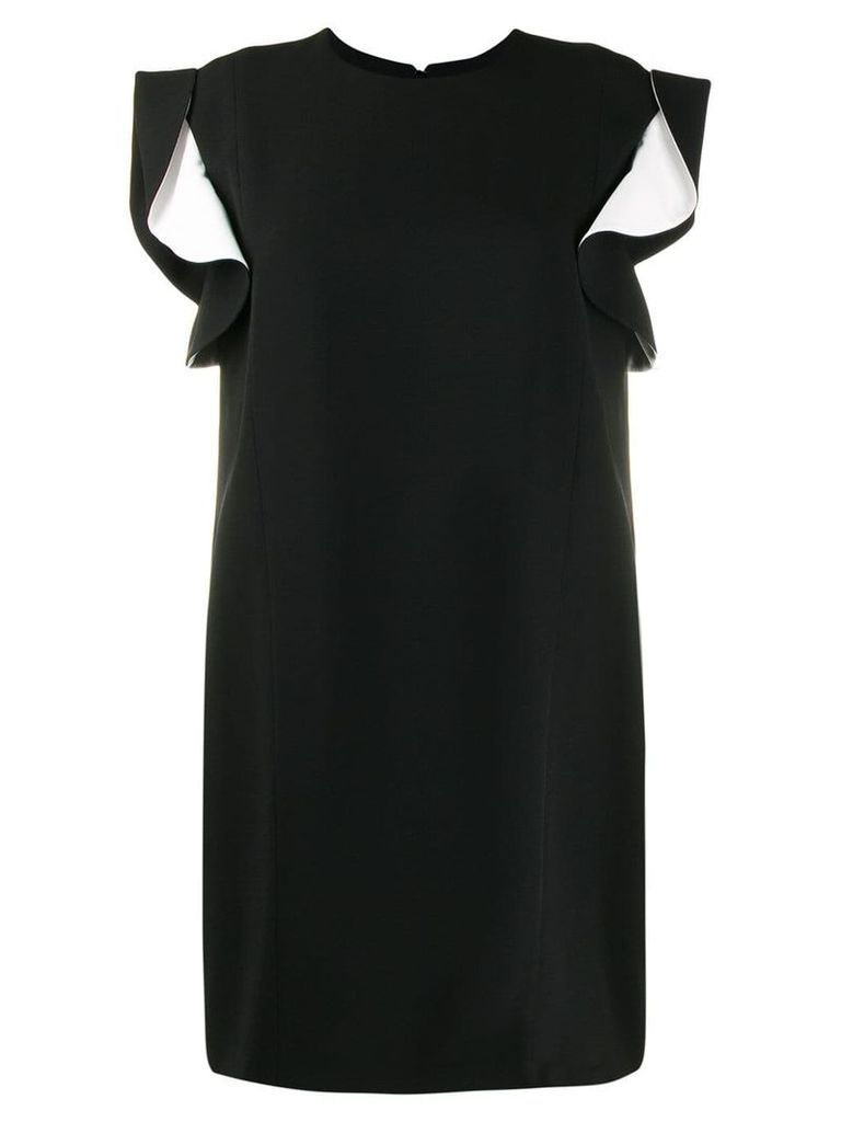 Givenchy ruffle sleeve dress - Black