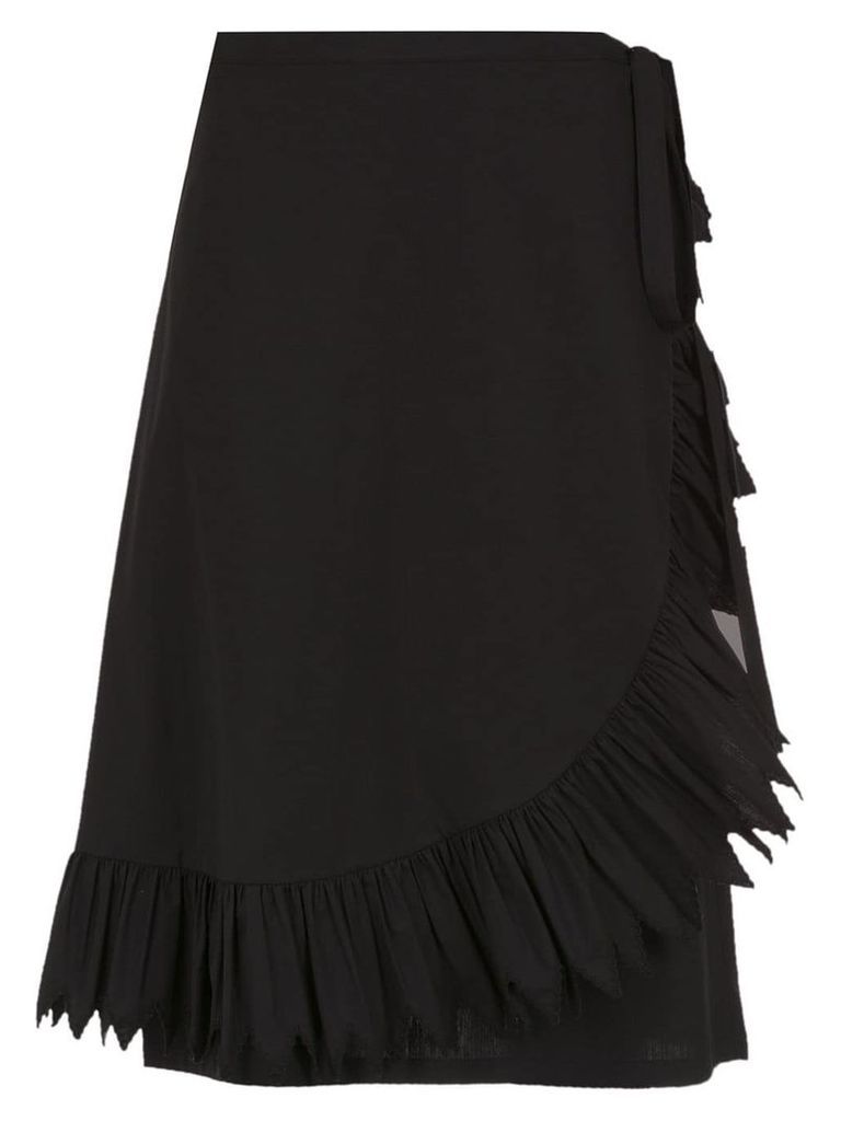 Reinaldo Lourenço mid-length skirt - Black
