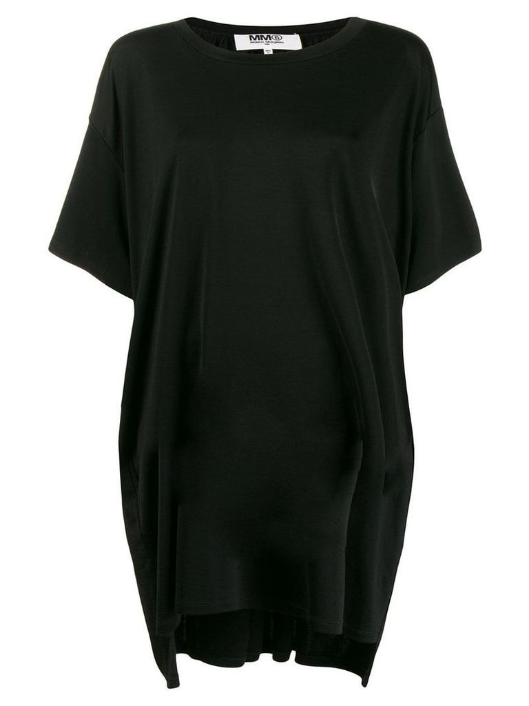 Mm6 Maison Margiela oversized T-shirt dress - Black