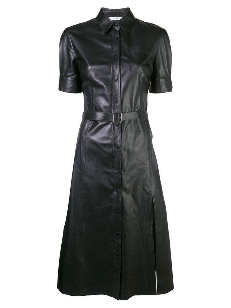 Altuzarra Kieran leather dress - BLACK