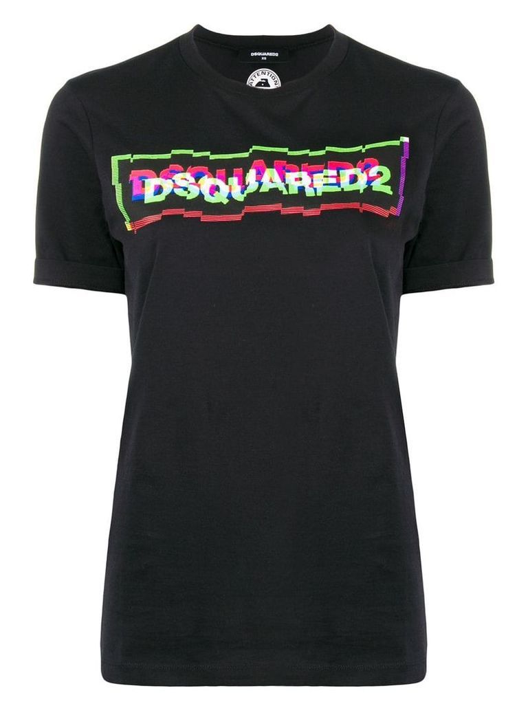 Dsquared2 3D-effect logo T-shirt - Black