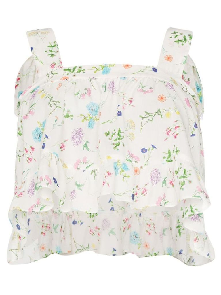 Paper London Emily Wild Card floral top