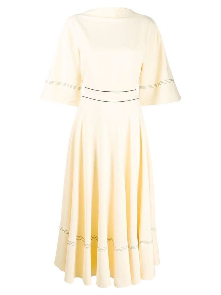 Roksanda Dara crepe dress - Yellow