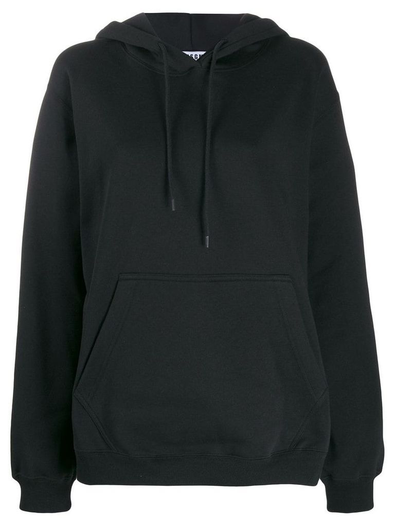 MSGM oversized hoodie - Black