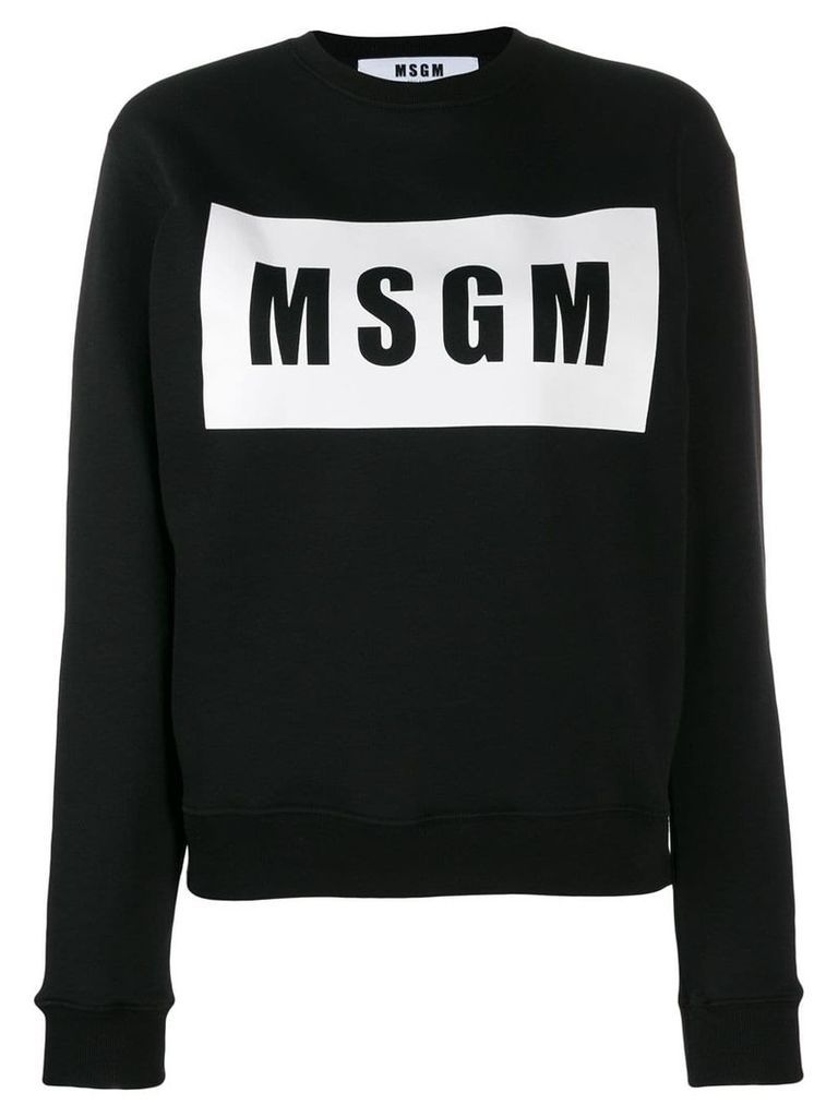 MSGM printed T-shirt - Black