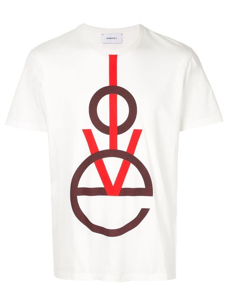 Ports V Love T-shirt - White