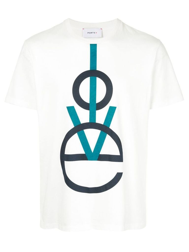Ports V Love T-shirt - White