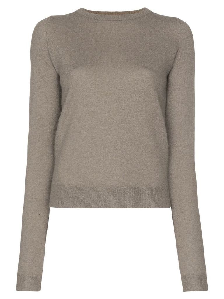 Rick Owens knitted cashmere jumper - Grey