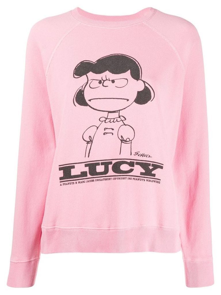 Marc Jacobs x Peanuts Lucy sweatshirt - PINK