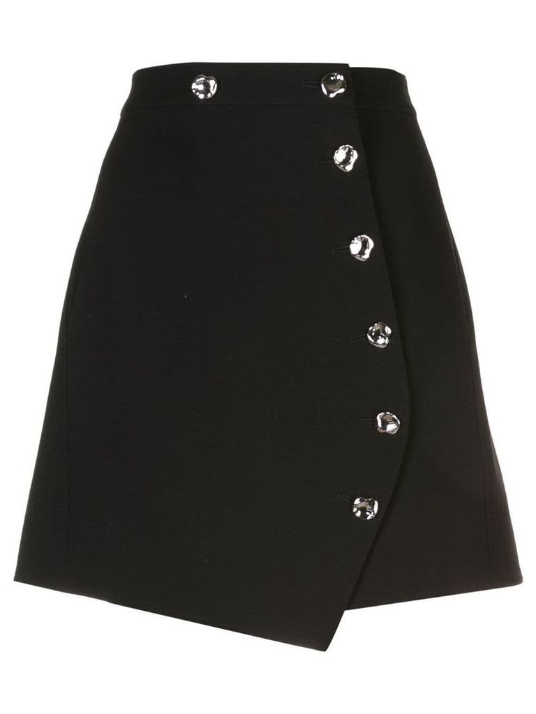 Tibi Anson A-line mini skirt - Black