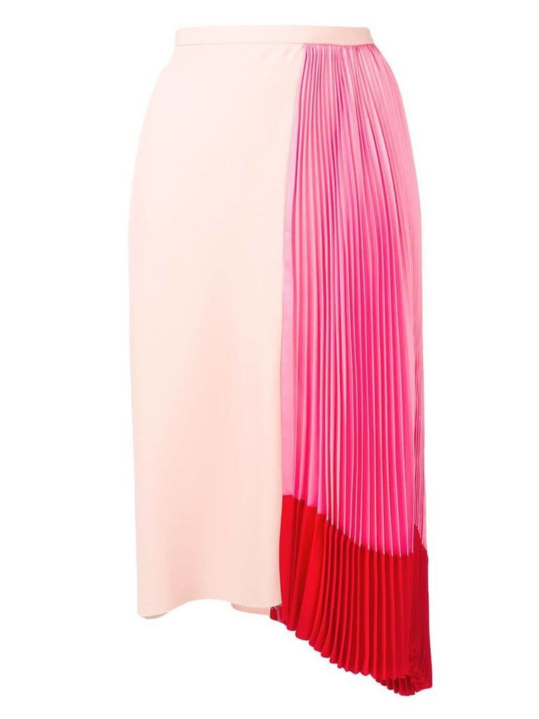 Marni pleated draped skirt - PINK