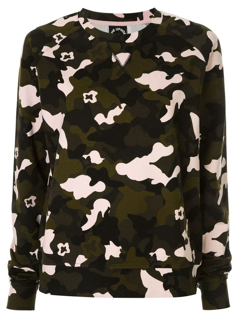 The Upside camouflage print sweatshirt - Multicolour