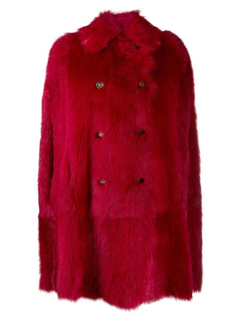 Red Valentino double-breasted midi coat