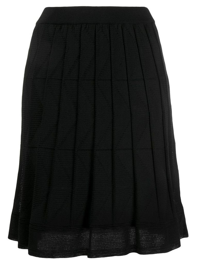 M Missoni short pleated skirt - Black