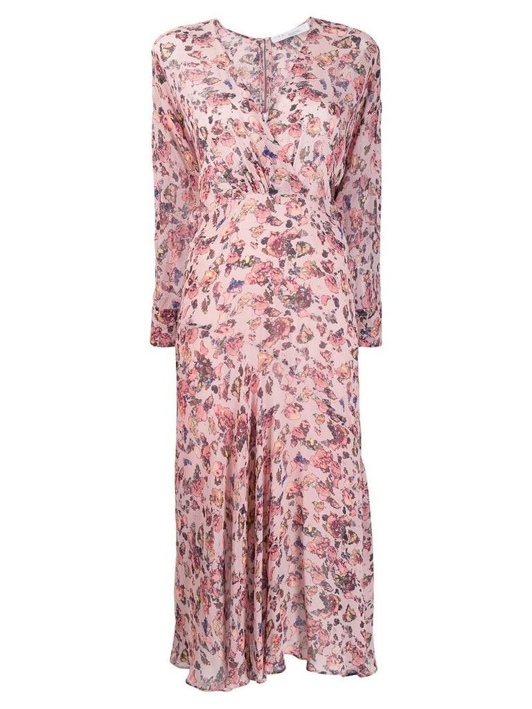 IRO Temper floral print dress - PINK