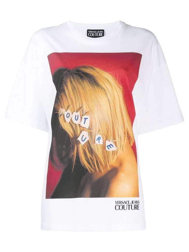 Versace Jeans Couture graphic print T-shirt - White