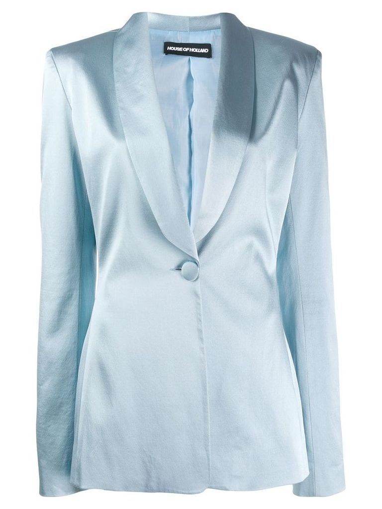 House of Holland classic single-breasted blazer - Blue