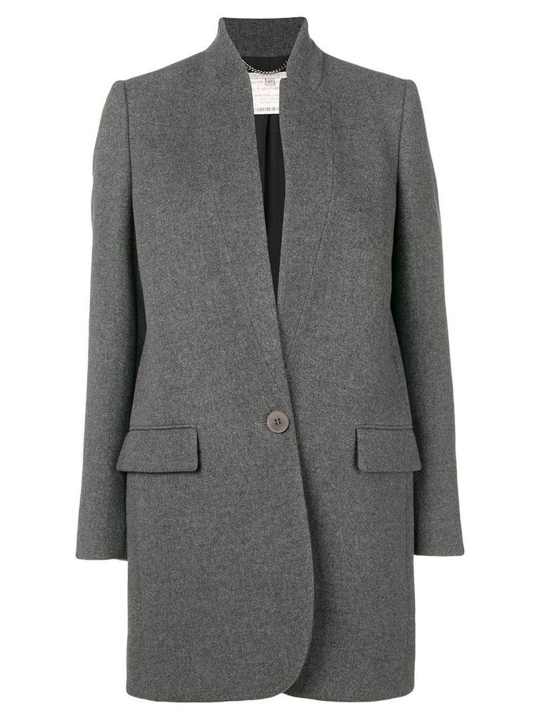 Stella McCartney Bryce single-breasted coat - Grey