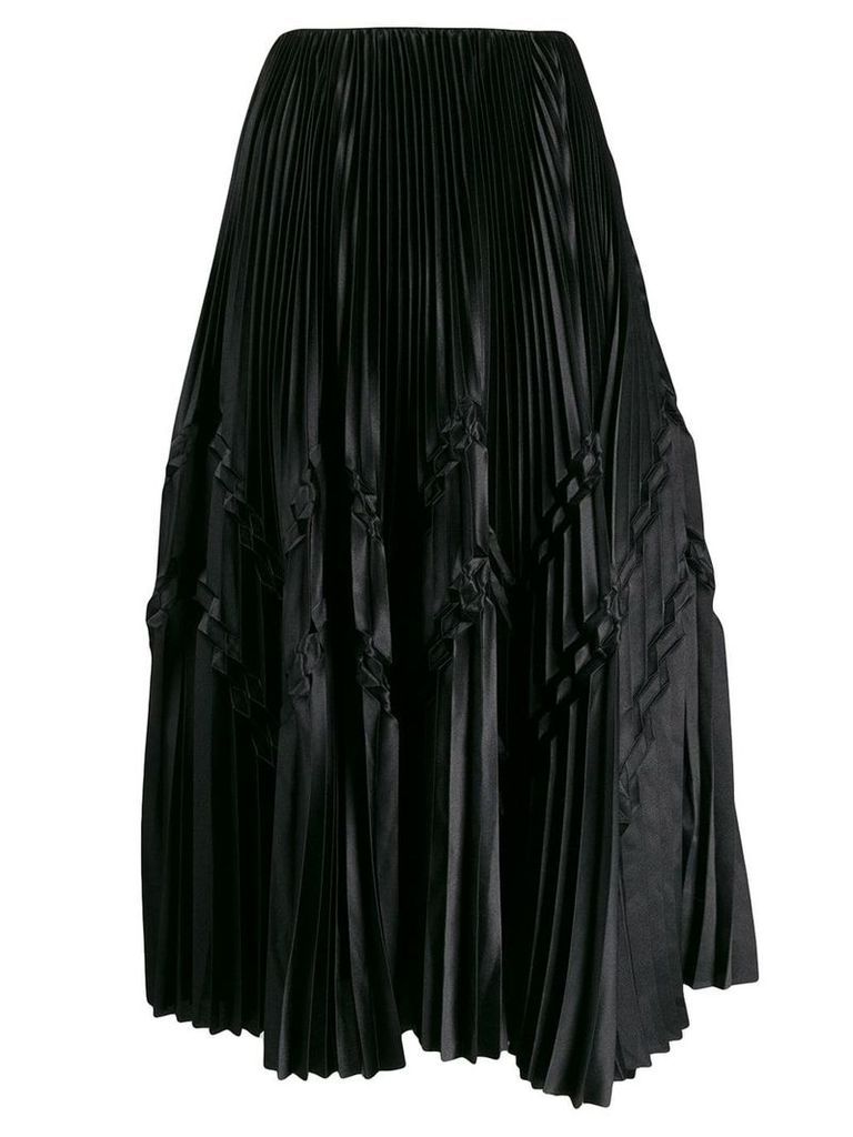 Fabiana Filippi pleated balloon skirt - Black