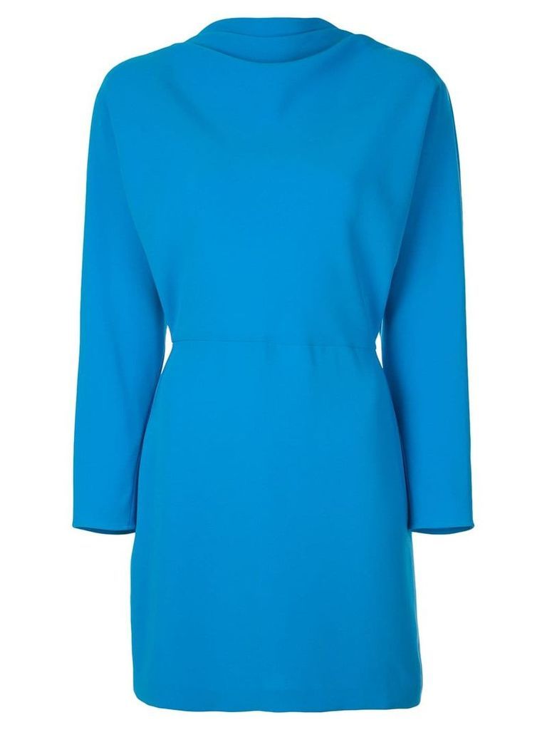 A.L.C. long-sleeve mini dress - Blue