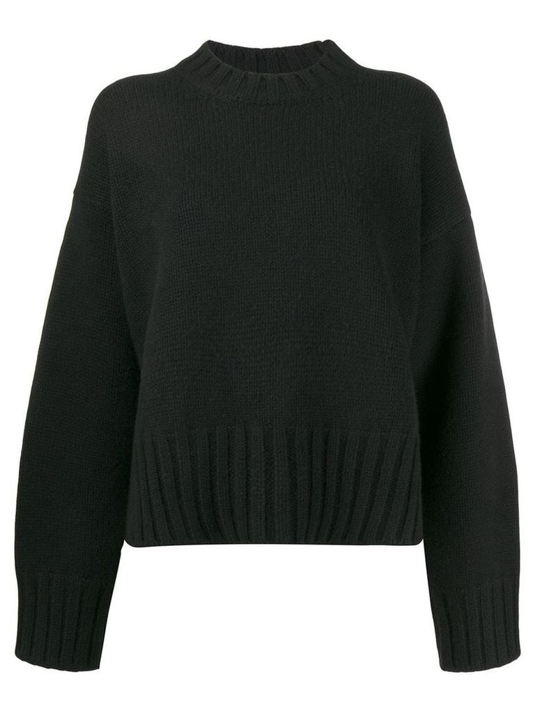 Prada oversized cashmere jumper - Black
