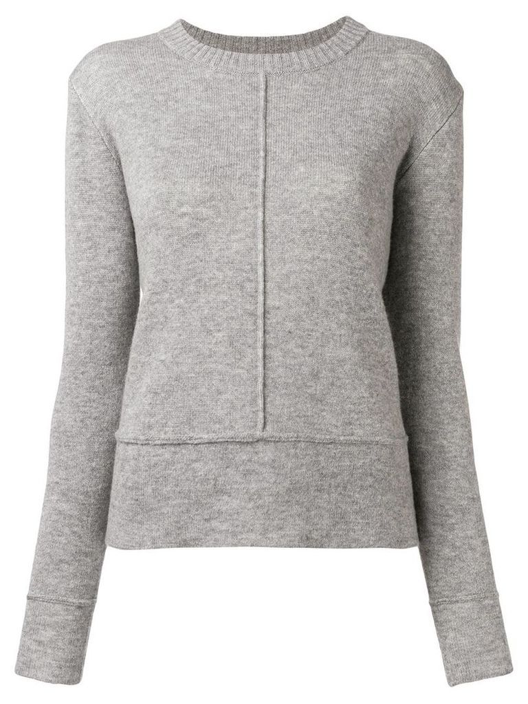 Woolrich piped seams jumper - Grey