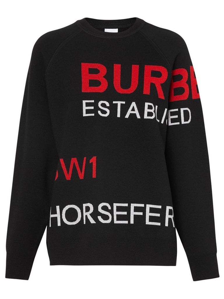 Burberry Horseferry jumper - Black