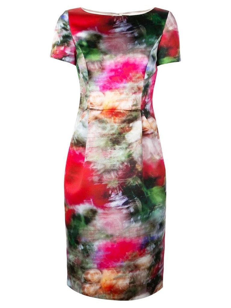 Adam Lippes all-over print dress - Multicolour