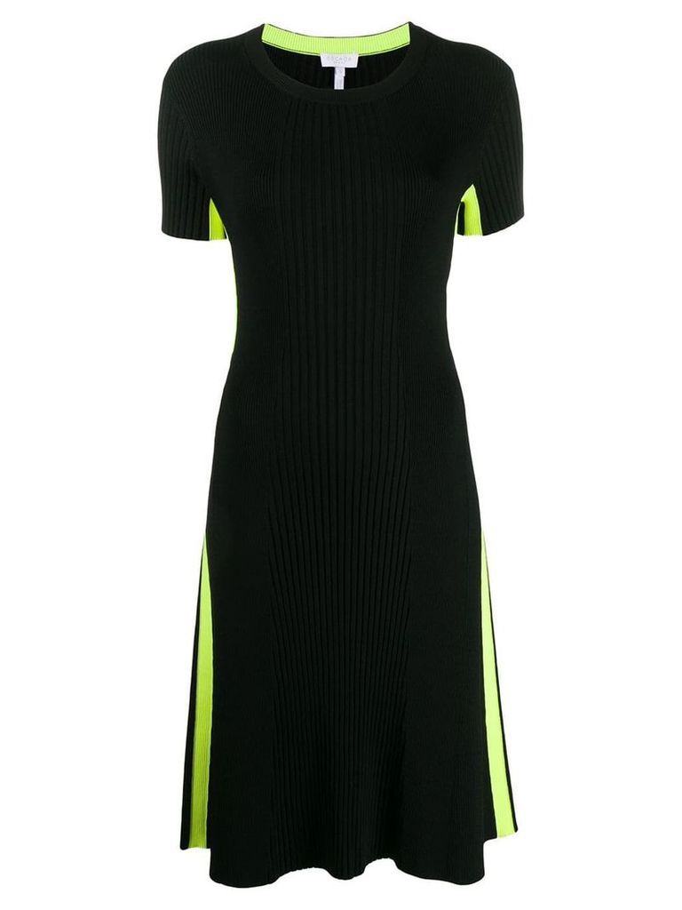 Escada Sport ribbed fitted dress - Black