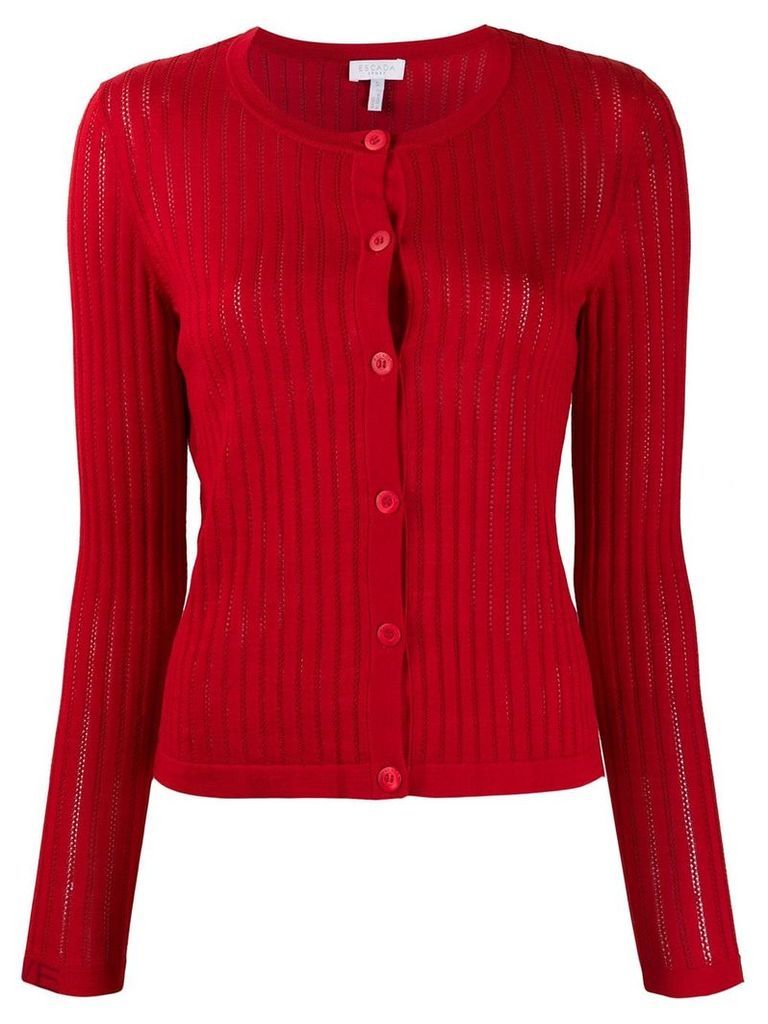 Escada Sport buttoned cardigan - Red