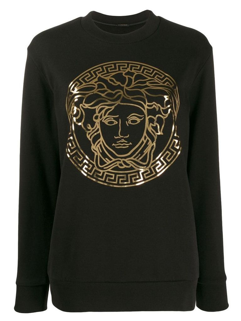 Versace Medusa head sweatshirt - Black