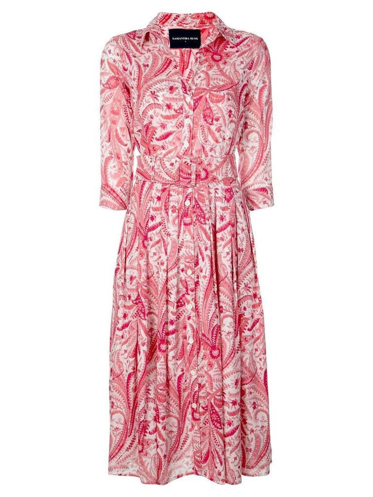 Samantha Sung Audrey paisley dress - Pink