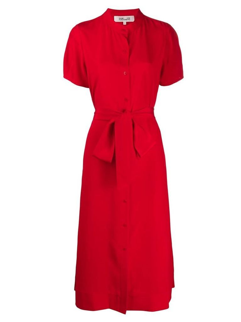 Diane von Furstenberg Addilyn shirt dress - Red
