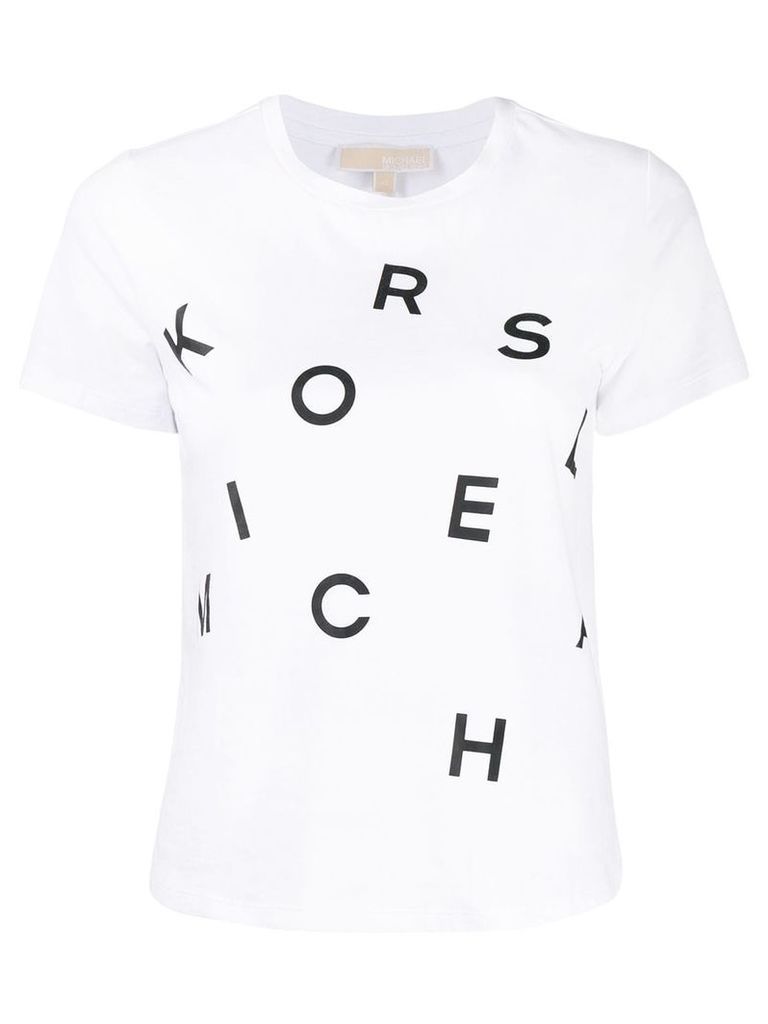 Michael Michael Kors printed logo T-shirt - White