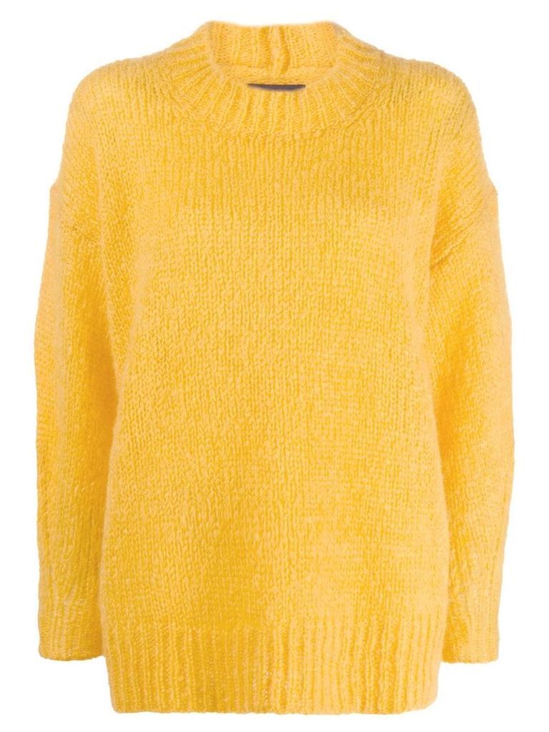Isabel Marant chunky knit jumper - Yellow