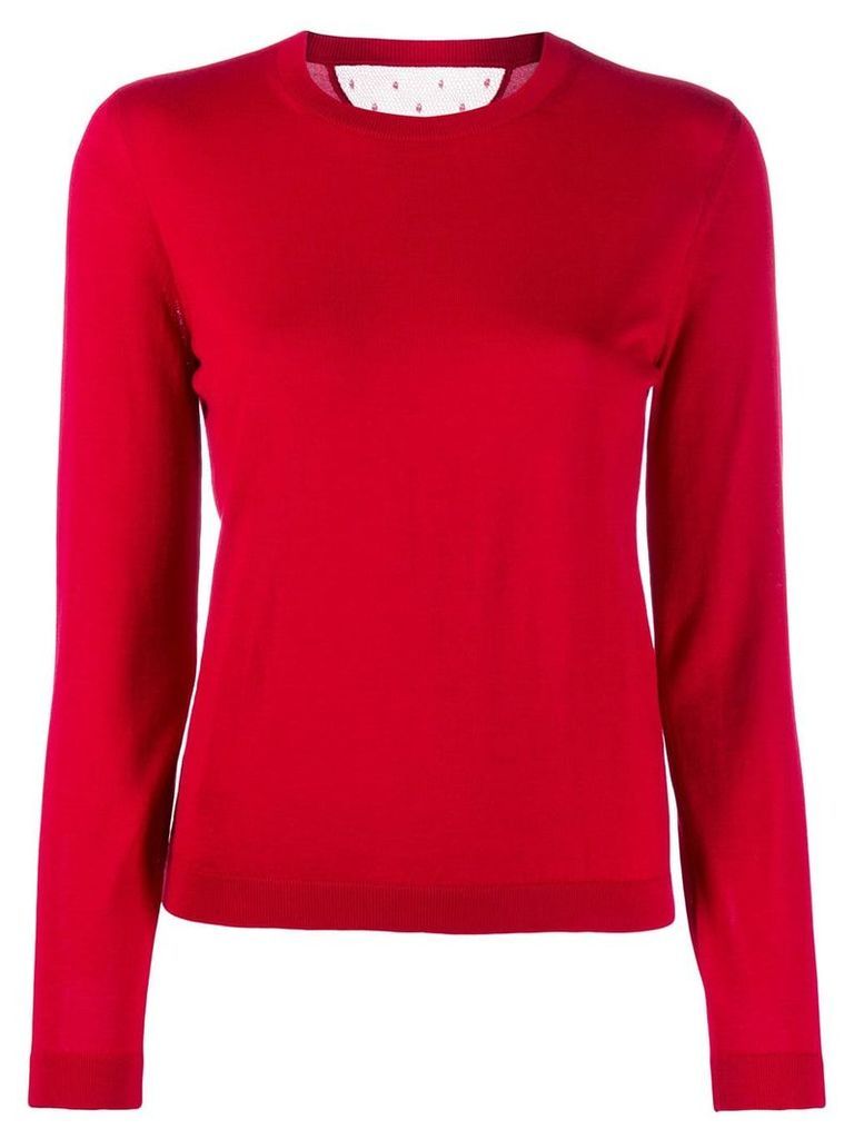 RedValentino long sleeve knitted top